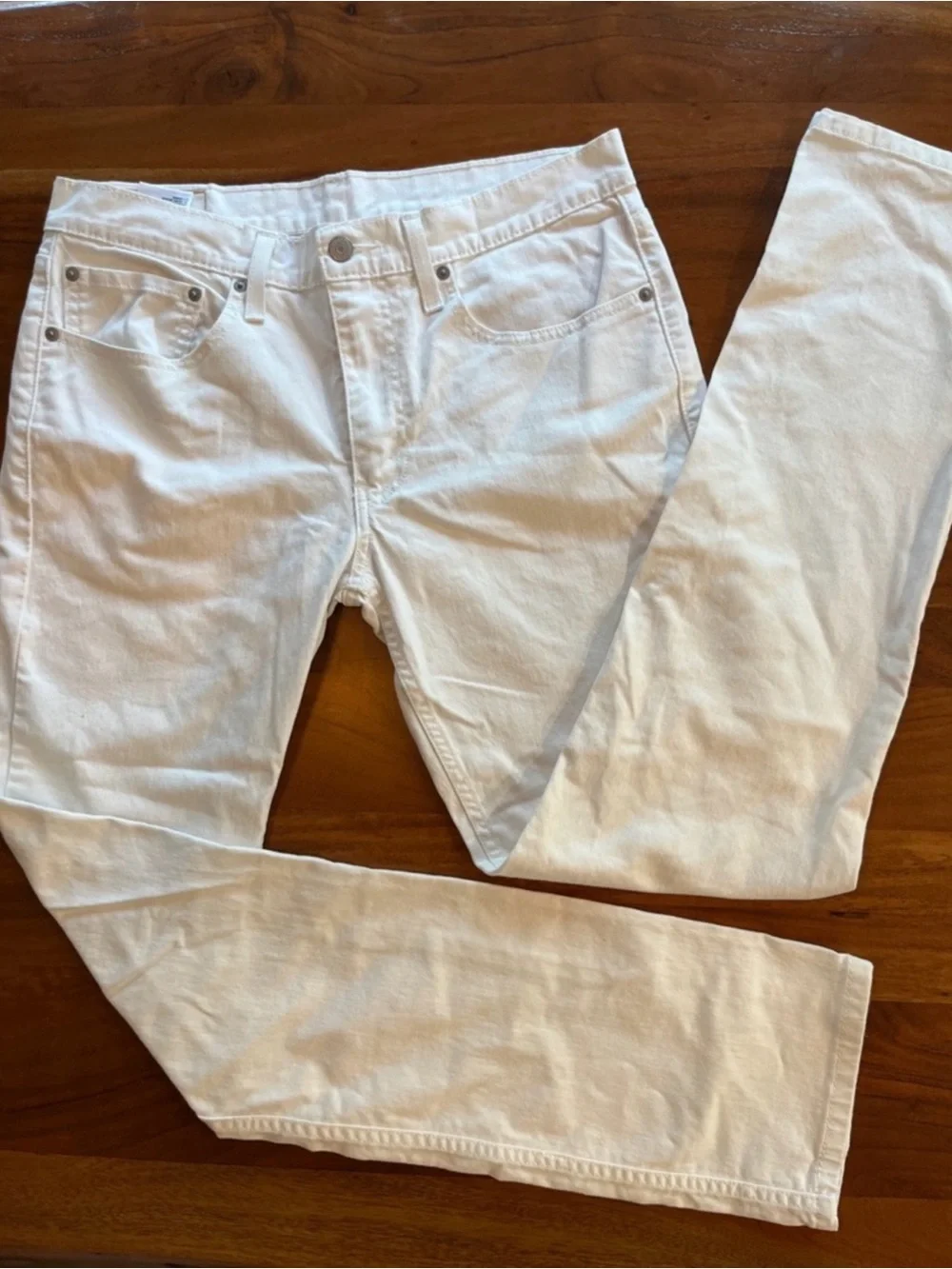 Levi's 511 White Slim Fit Men's Jeans in 34x34